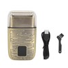 Electric Hair Clipper Retro Portable Efficient Dual Head Cordless Beard