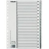 Esselte Plastic index Numeric, PP, Range Eco, Grey Type 1-31