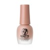 W7 Cosmetics Nail Polish Matte Fresco