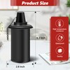 ZSPENG 4 Pack Torch Replacement Canisters, 16oz Bamboo Lantern Refillable