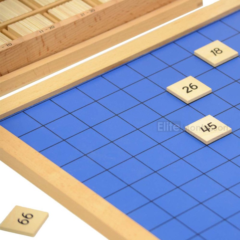 Elite Montessori Hundred Board Preschool Learning Material