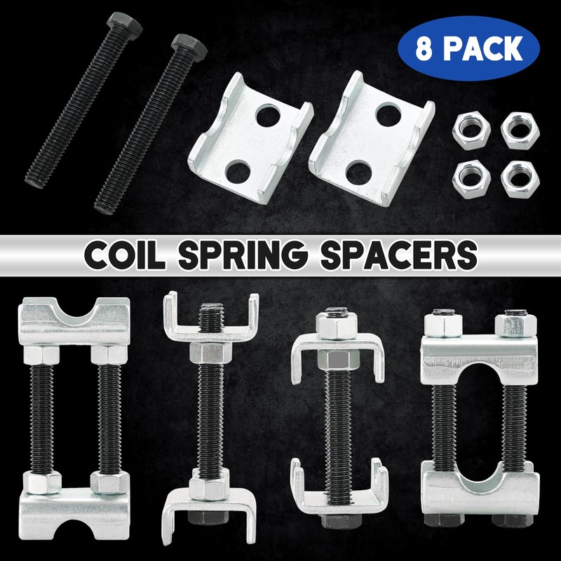 weyleity Coil Spring Spacers 8PCS | 2-Way Adjustable Lift Or