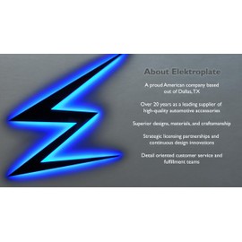 Elektroplate Metalhead Hitch Cover (Black Lightning Spider Red) All Metal Red Hitch Cover for Trucks and SUVs | Fits Standard 2" Trailer Hitch Receivers | Premium Weatherproof