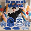 Heyigrow Graduation Party Disposable Supplies Paper Plates and Napkins Decorations