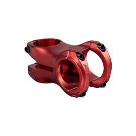 Funn Nixie Bike Stem with 0mm Rise - Length 50mm stem with 31.8mm Bar Clamp, Bike Stem for Mountain Bike, BMX Bike, Road Bike and Gravel Bike (Red)