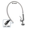 Commercial Sink Sprayer Valve with 45" Pre Rinse Hose, Pre