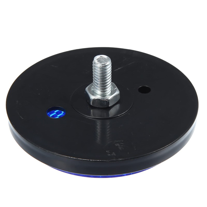 X AUTOHAUX Universal Round Reflector Motorcycle Trash Can for Auto