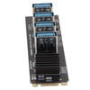 M.2 NVME to PCIE 1X Riser Card M.2 NVME to