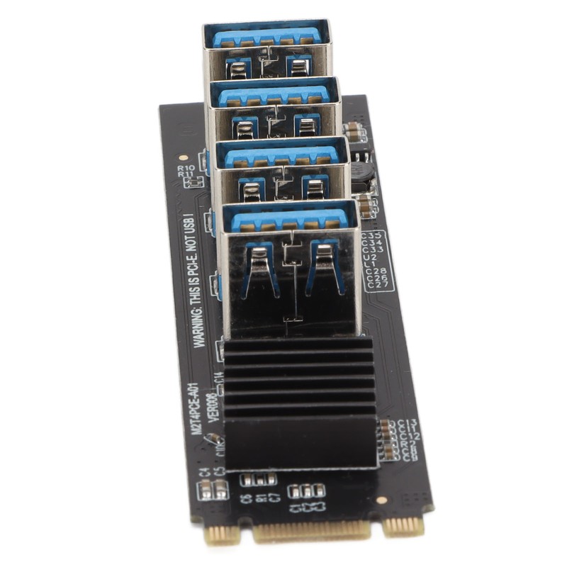 M.2 NVME to PCIE 1X Riser Card M.2 NVME to