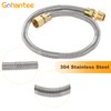 gohantee Stainless steel 24 inch sound off corrugated pipe with