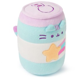 GUND Pusheen Gamer Pop Sip Plush, Collectible Energy Drink Plush Toy, Food Plushies, Gaming Decor, Stuffed Animal for Ages 8 and Up, Blue, 6”