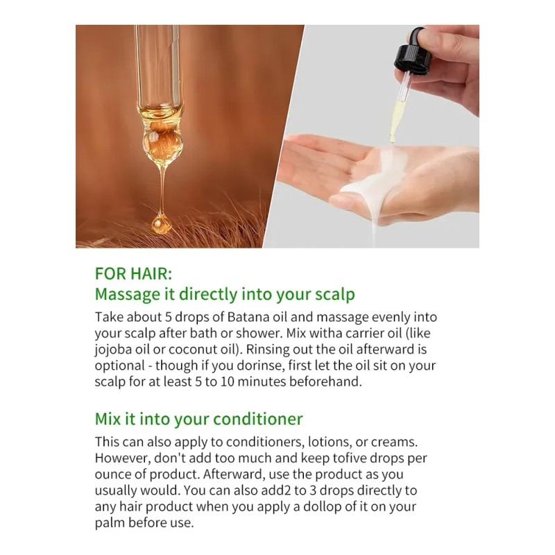 30ml Batana Oil, Rosemary Essential Oil