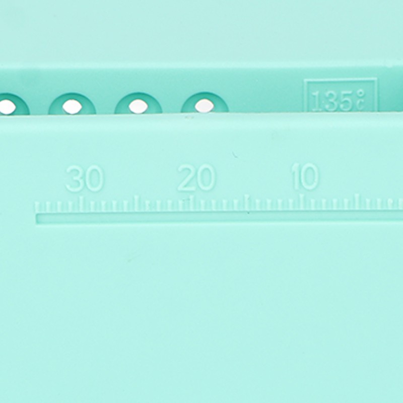 Dental Measuring Ruler Autoclavable Clear Scale Cleaning Dental Endodontic Instrument