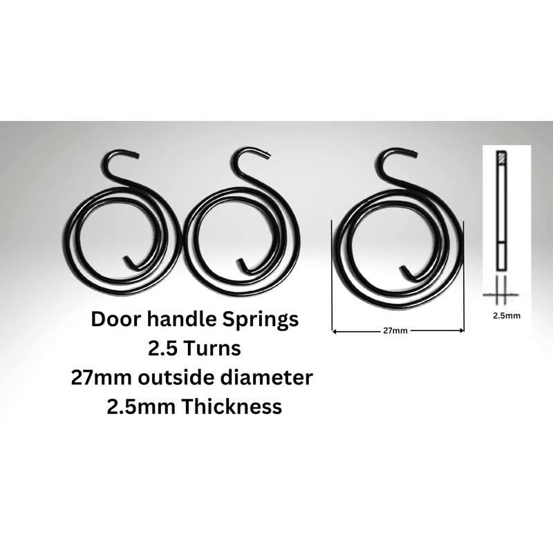 Premium Door Handle Repair Kit Set of 10 Springs and