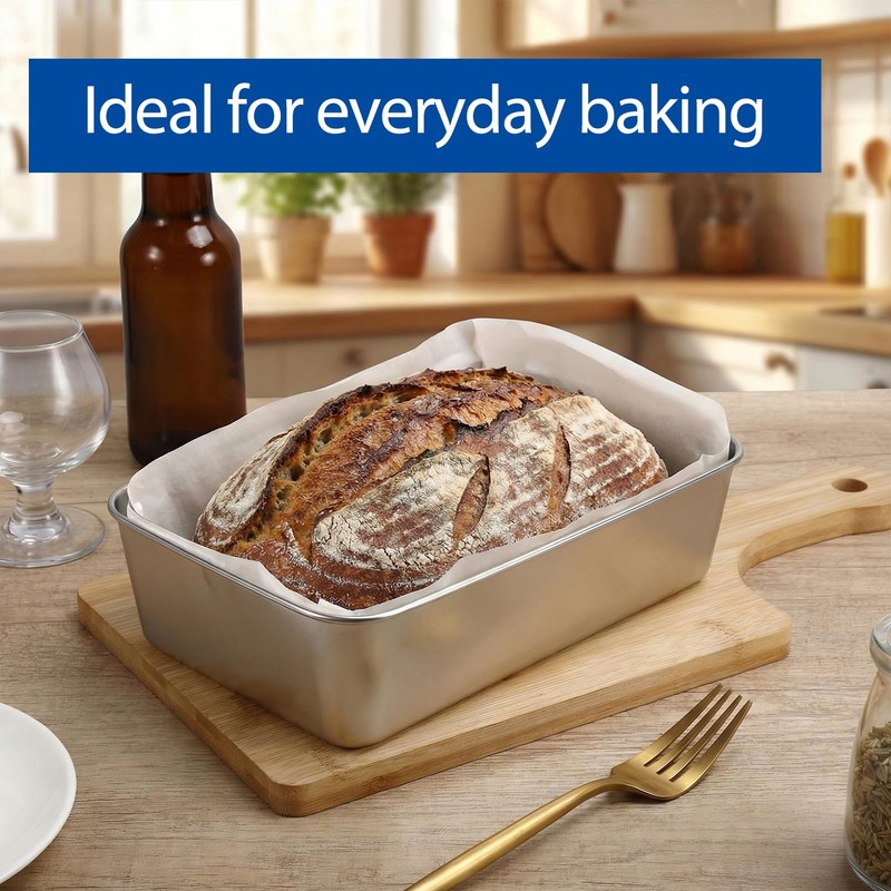 PUREZON Loaf Pan, 6 PCS, 8.6 x 5.6 Inch