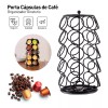 Bluelander Torre Organizador Giratoria Para Capsulas De Café Nespresso