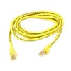 Belkin A3L791-01-YLW-S 1-Foot CAT5e Snagless Patch Cable (Light Yellow/Beige)