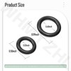 SPX3000-ORING SPX3000 Pressure Washer Replacement O-Rings for Sun Joe SPX4001,