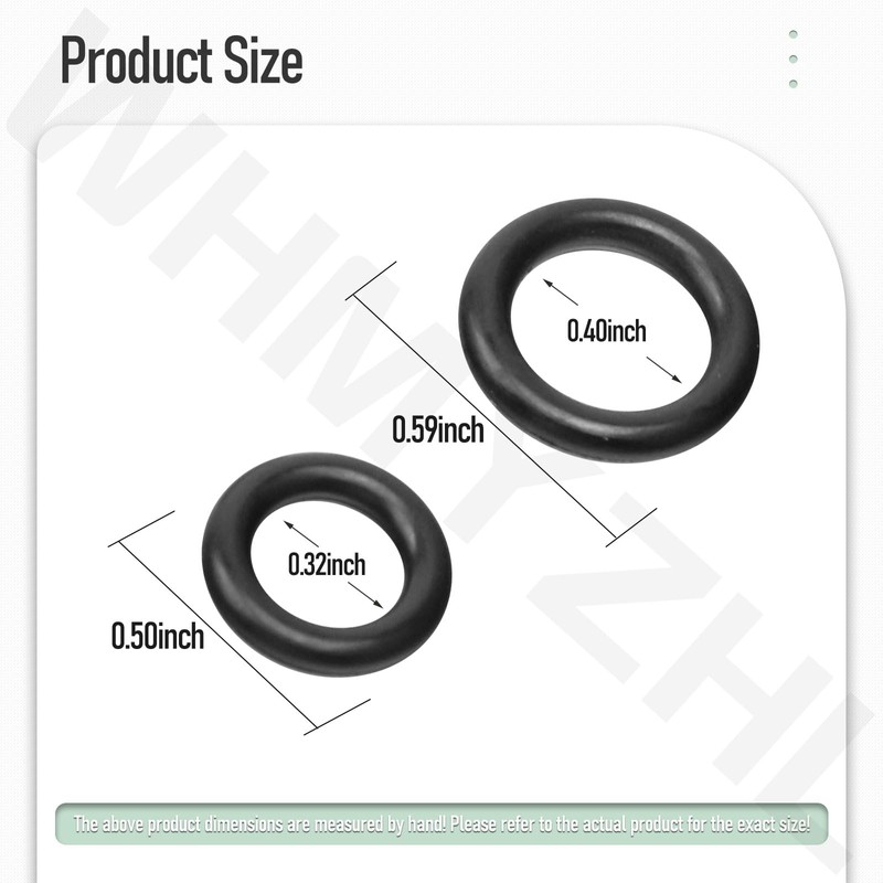 SPX3000-ORING SPX3000 Pressure Washer Replacement O-Rings for Sun Joe SPX4001,