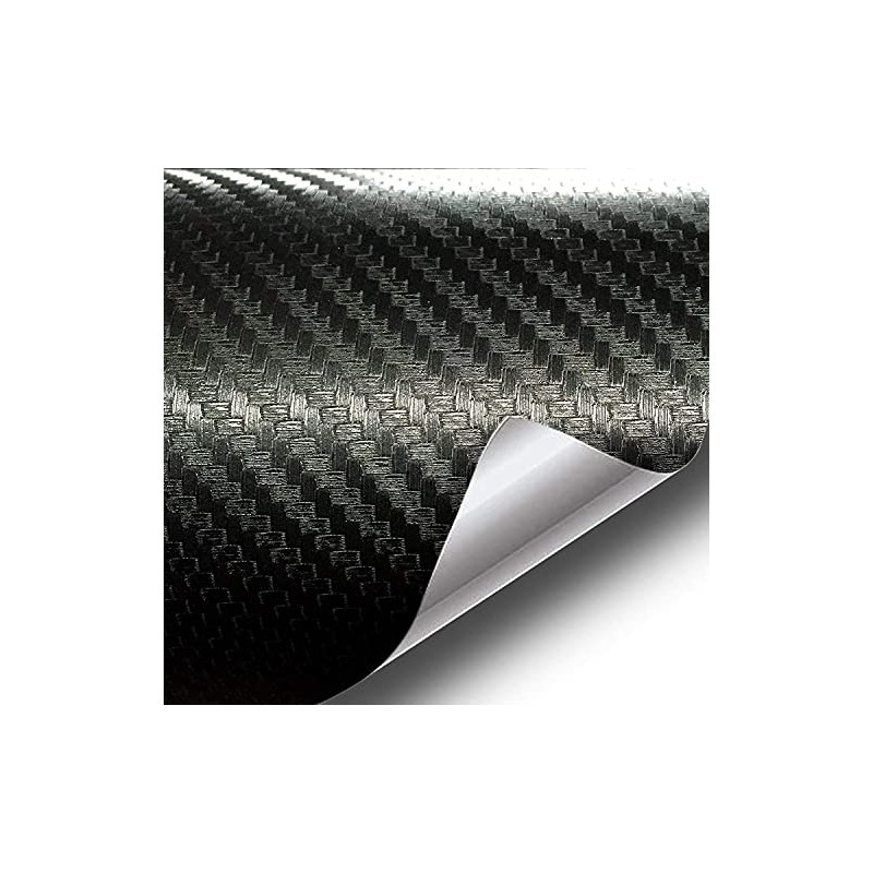 VVIVID XPO Black Carbon Fiber Car Wrap Vinyl Roll with
