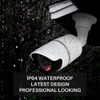 JUSTOP Dummy CCTV Cameras, 2x Fake Bullet Security Camera With