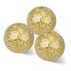 4 in Decorative Orbs Glass Balls Set of 3,Mosaic Sphere