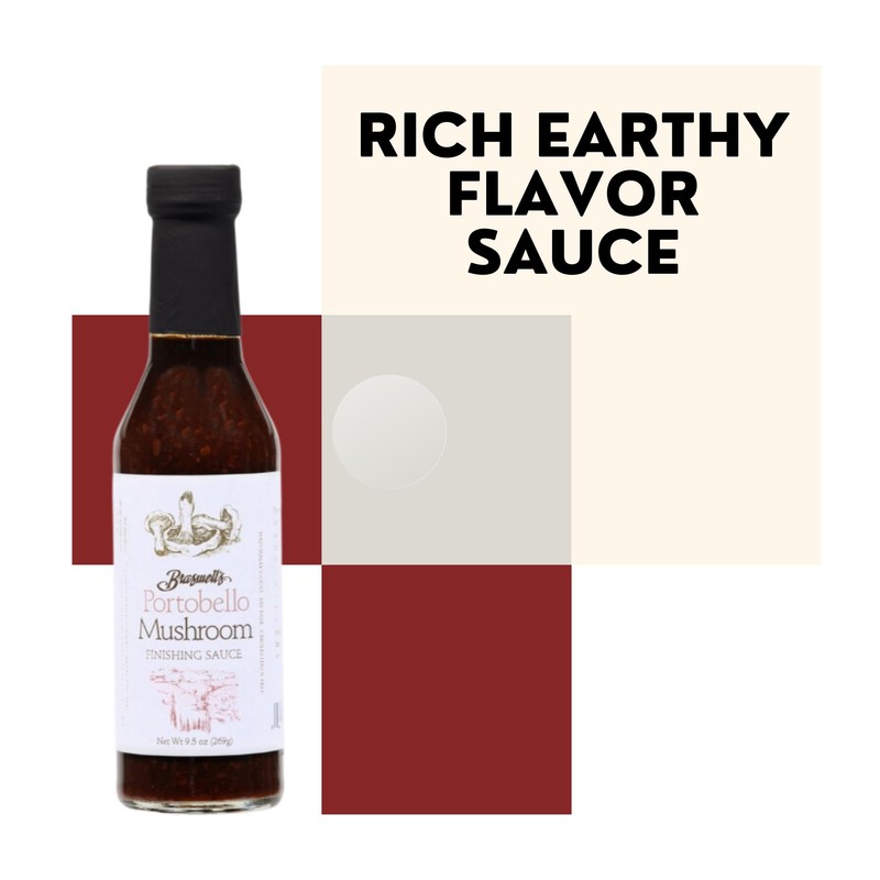 Braswells Portabello Mushroom Finishing Sauce 9.5 Ounce