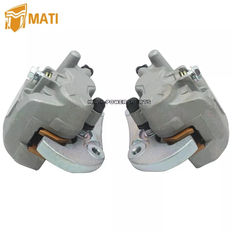 M MATI Front Brake Calipers W/Pads For Can-Am Maverick 1000R