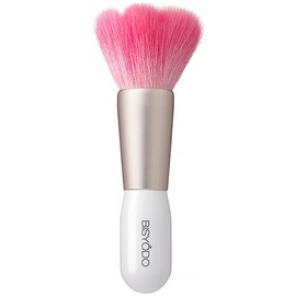 BISYODO Rose Series Powder Cheek Brush - White/RO-P-01