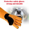 MZSX Animal Handling Gloves Bite Proof, 45CM Durable Bite Resistant