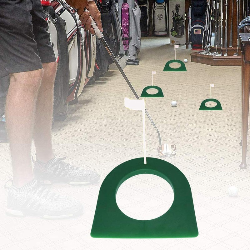 WADY 2pcs Golf Putting, Golfs Practice Hole,Golf Putting Cup and
