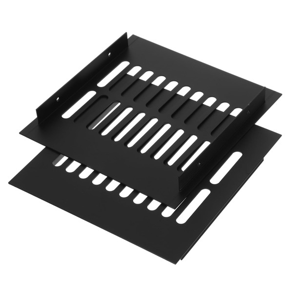 ULTECHNOVO 2Pcs Aluminum Alloy Shoe Cabinet Air Vent Grille Square