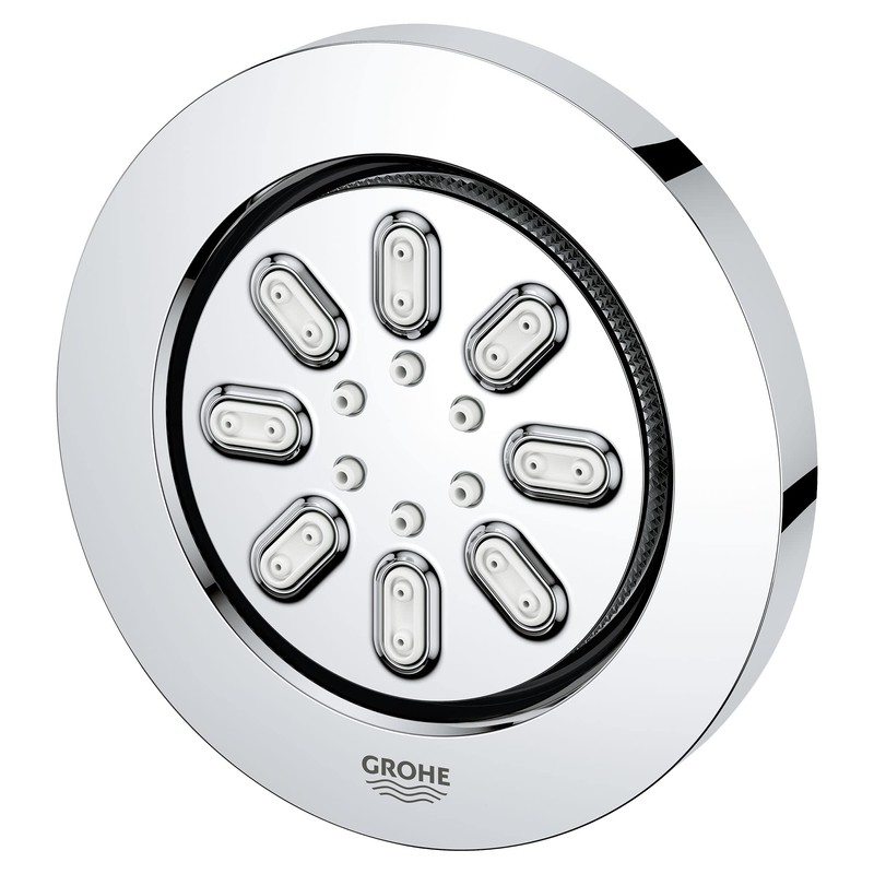 GROHE Rainshower Aqua Body Spray in StarLight Chrome, Round