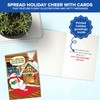 Decorably 20 Pack 5x7in Funny Christmas Cards with Envelopes and
