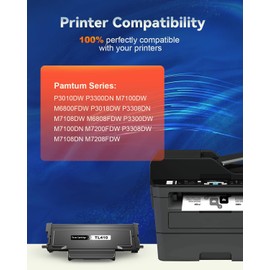 Toner TL410 for PANTUM TL-410 TL-410H Toner Cartridge Black Compatible with PANTUM P3018DW P3308DN M7108DW M7108DN M6808FDW M7208FDW M7308FDW Series Printer