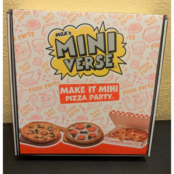 MGA’s Miniverse Make It Mini Pizza Party Sunny Bros Pizza
