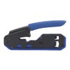 RJ45 Crimping Tool Kit Network Cable Ethernet Jack Pass Through