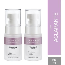 Kit Sérum Yiyi Beauty | Niacinamida + Vitamina C 30ml + 30ml