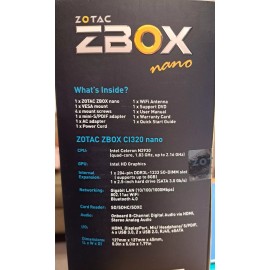 ZOTAC Noiseless zotac zbox nano mini-pcs designed for silent computing