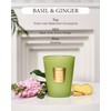 M&SENSE Basil Ginger Scented Natural Soy Wax Candle, 14.1oz 60