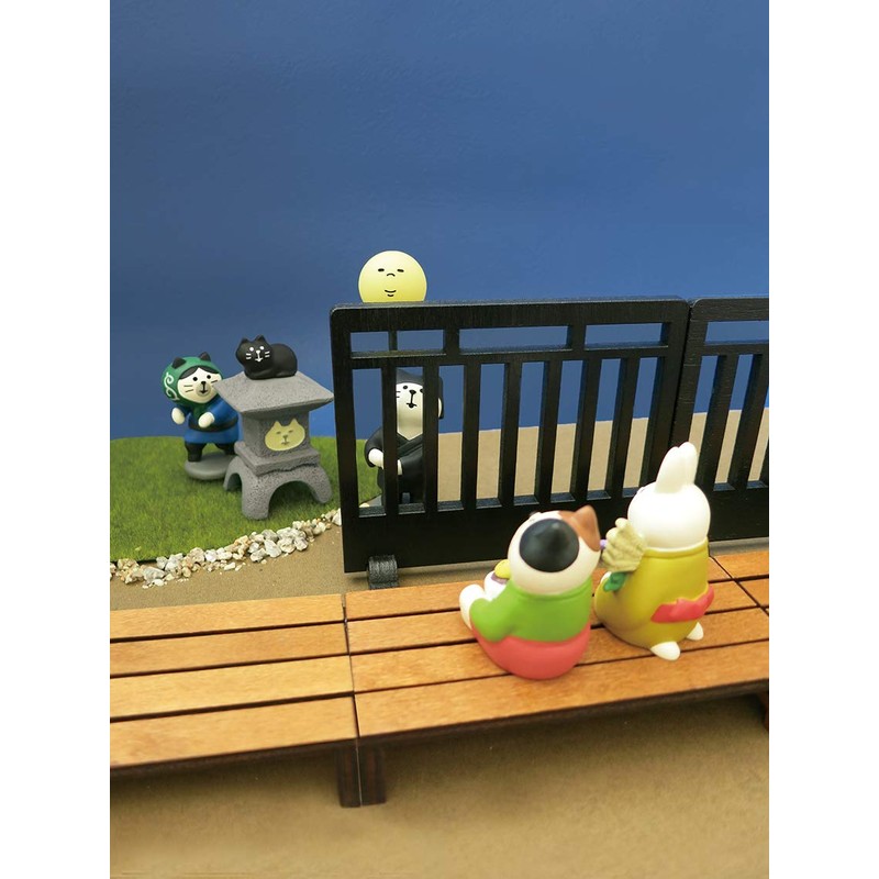 DECOLE Concombre ZTM-61605 Tsukimi Daifuku Cat, Miniature, Moon Viewing, Cat