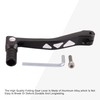 GOOFIT Black CNC 0.47 Inch Universal Motorcycle Gear Lever Aluminium