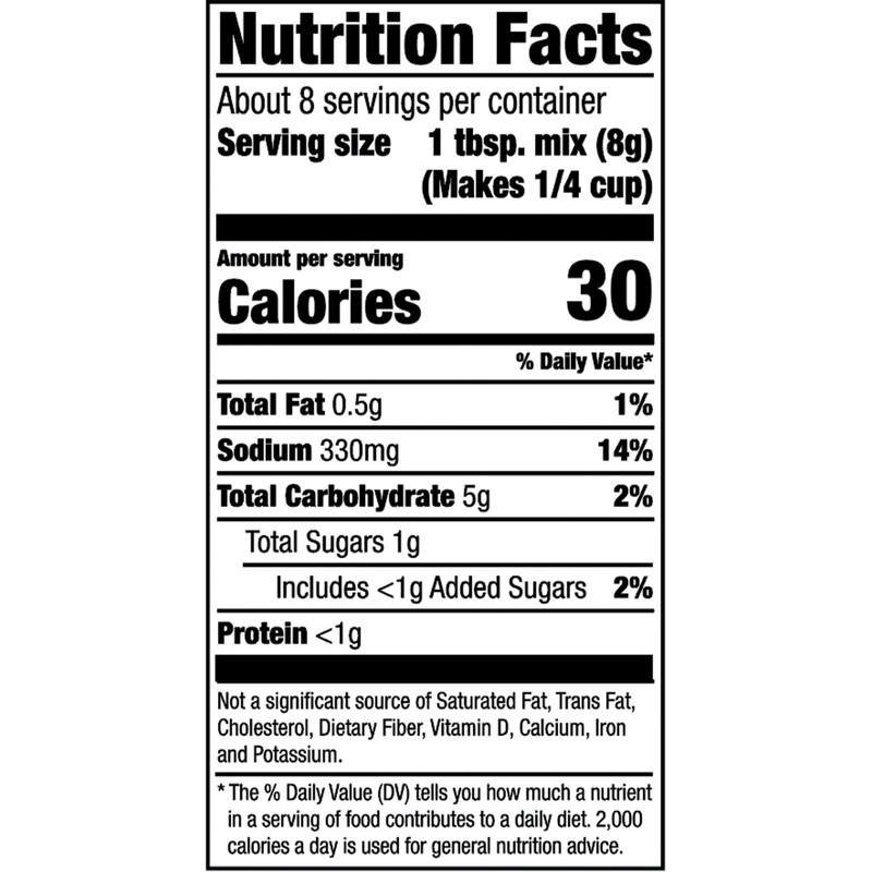 White Lily Sausage Country Gravy Mix, 2.25 oz (Pack of