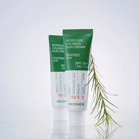 Mediheal Moisturizing Sun Cream (Select 1 of 2 - Soothing/Tone-up) - Moisture Soothing Sun Cream 50g / 메디힐 수분 선크림 2종 택 1 (진정/톤업) - 수분 진정 썬크림 50g