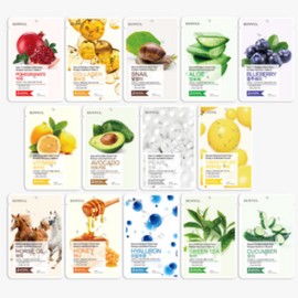 Eunyul Mask Pack, 1 pack per day, Daily Natural Snail 30 Sheets BNS / 은율 마스크팩 1일1팩 데일리 내츄럴 달팽이 30매 BNS