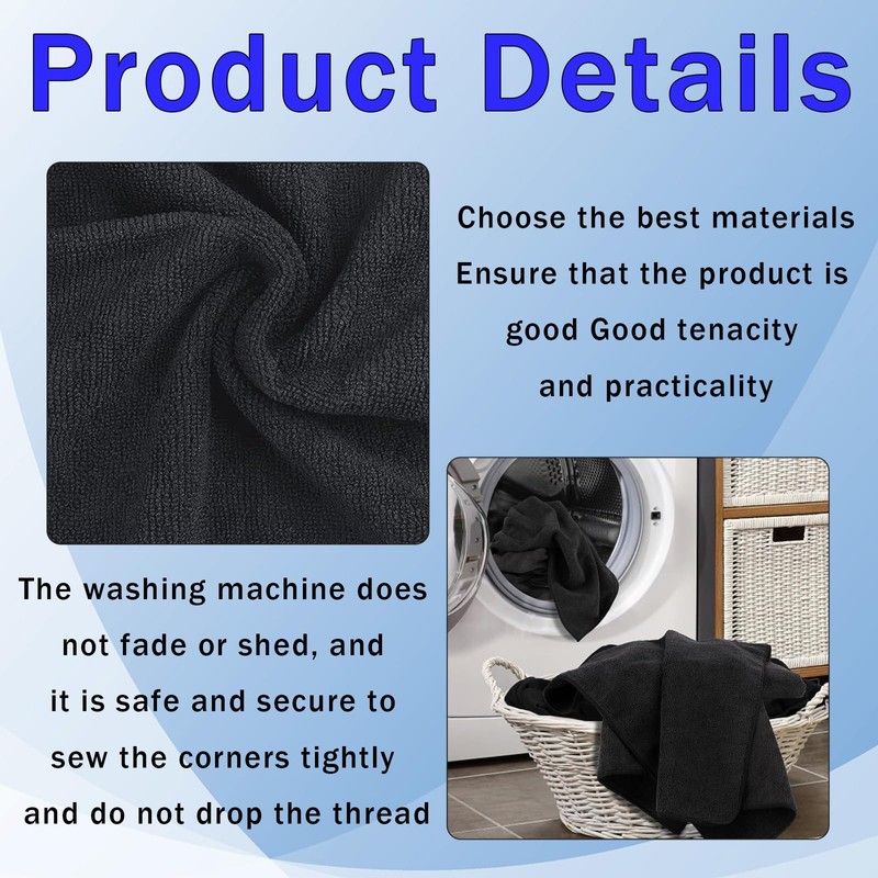 KSVFTB 4-Pack Microfibre Towel - Compact, Ultra Lightweight & Quick