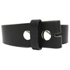 Genuine Leather Press Stud Belt Strap without Buckle. For Interchangeable