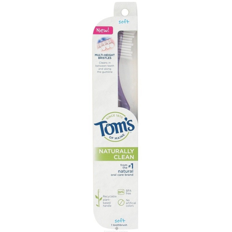 Toms Toothbrsh Adult Sft Size 1ct Toms Toothbrush Adult Soft