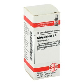 DHU Ginkgo Biloba D6 Spreading Balls 10 g Globules