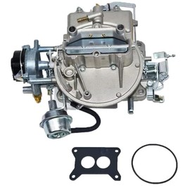 2 Barrel Carburetor 2100 2150 A800 Carburetor Compatible with Ford 289 302 351Cu Jeep Engine F100 F250 F350 360 Cu With Electric Choke Mounting Gasket